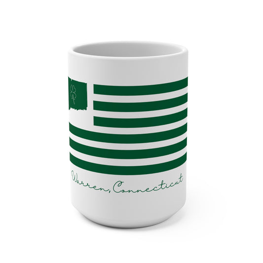 Warren Connecticut St. Patrick’s Day Flag Mug 15oz