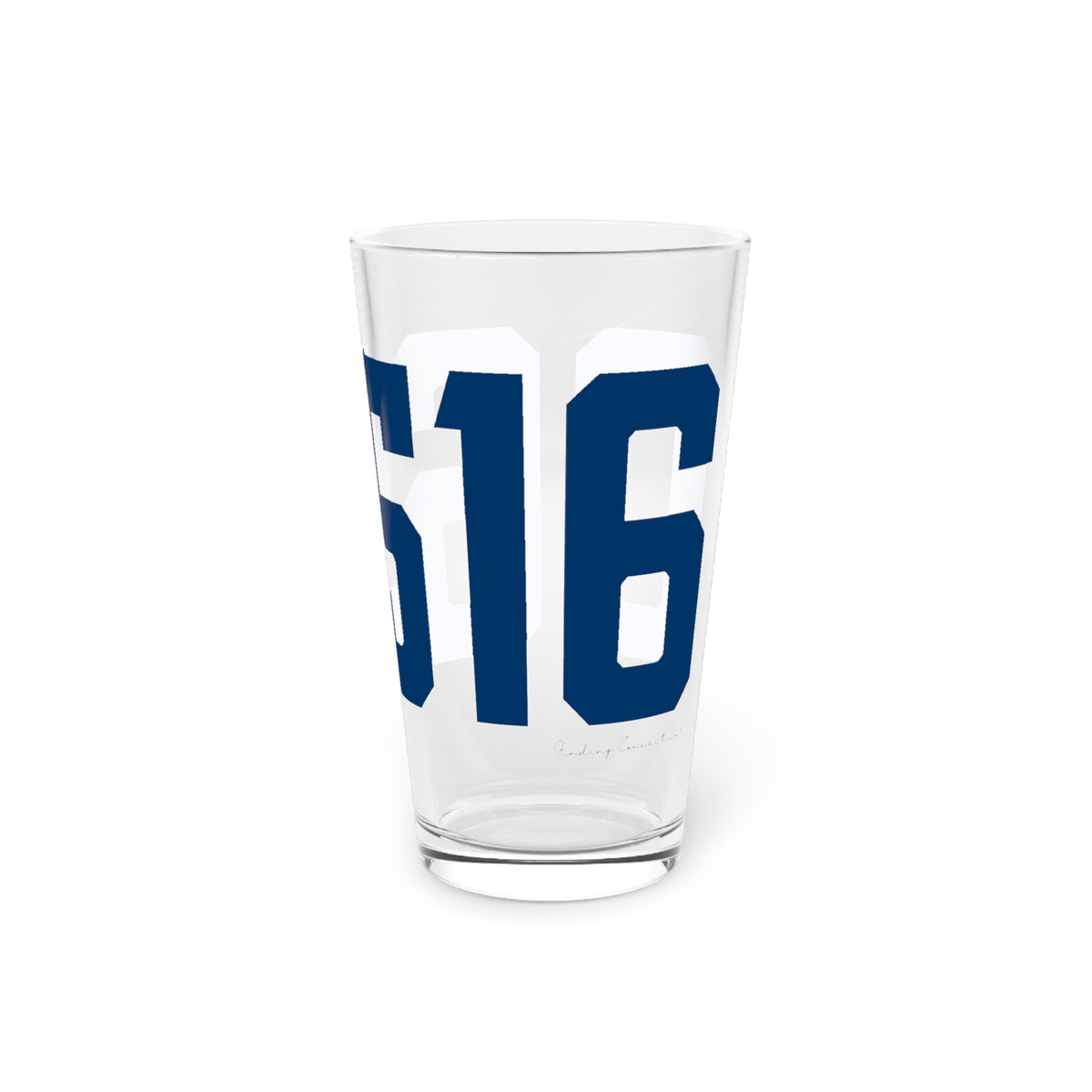 06516 West Haven Connecticut Zip Code Pint Glass, 16oz