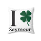 I Clover Seymour Spun Polyester Square Pillow