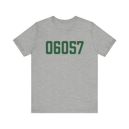 06057 New Hartford Connecticut Zip Code Unisex Jersey Short Sleeve T-Shirt