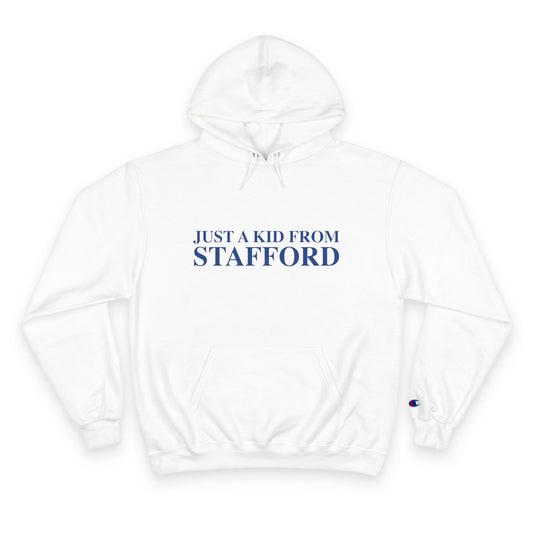 Just a kid from Stafford Champion Hoodie