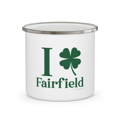 I Clover Fairfield Enamel Camping Mug