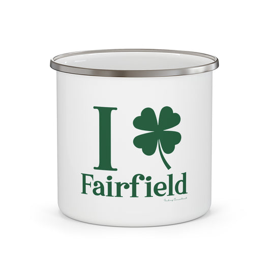 I Clover Fairfield Enamel Camping Mug