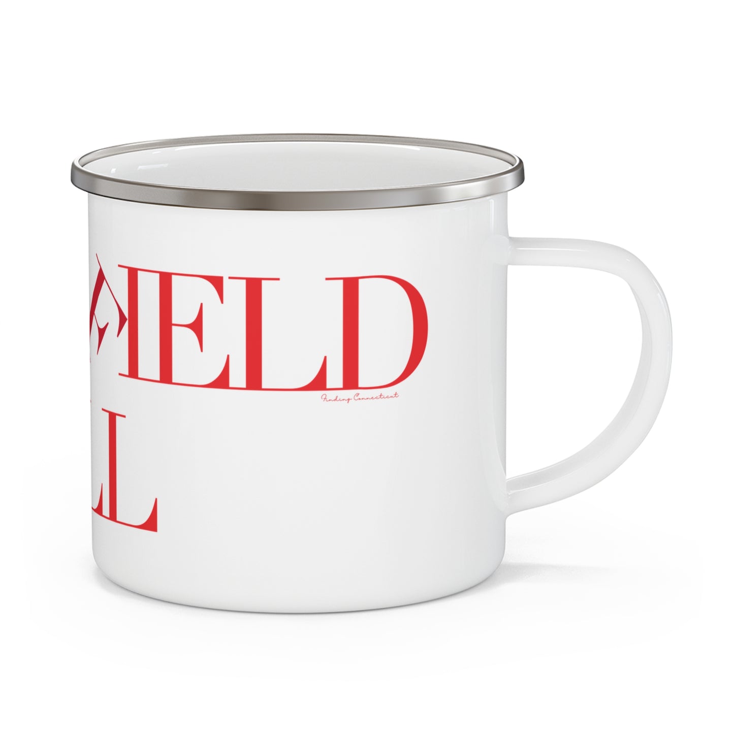 41 Tilt Greenfield Hill Enamel Camping Mug