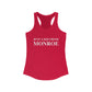 Just a kid from Monroe Women's Ideal Racerback Tank Top