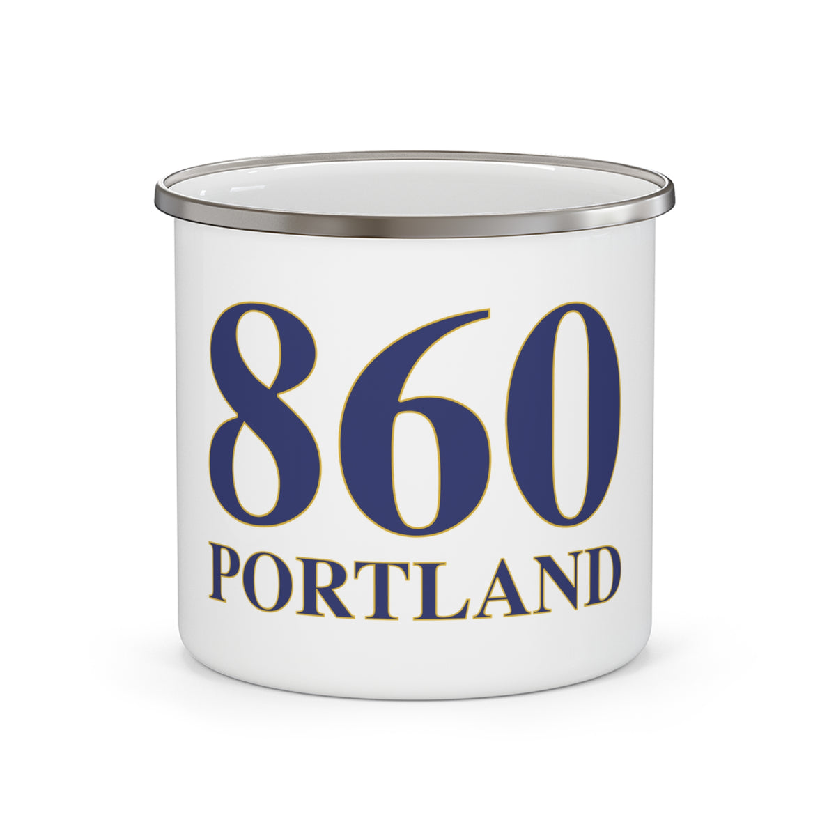 860 Portland Enamel Camping Mug