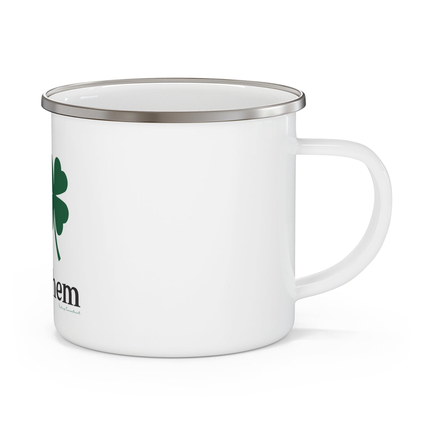 I Clover Bethlehem Enamel Camping Mug