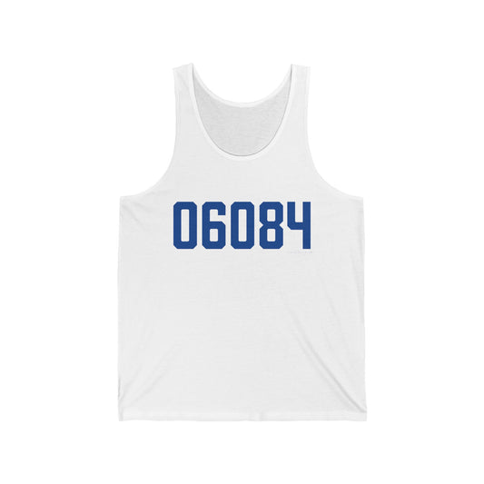 06084 Tolland Connecticut Zip Code Unisex Jersey Tank Top
