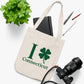 I Clover Connecticut Organic Canvas Tote Bag
