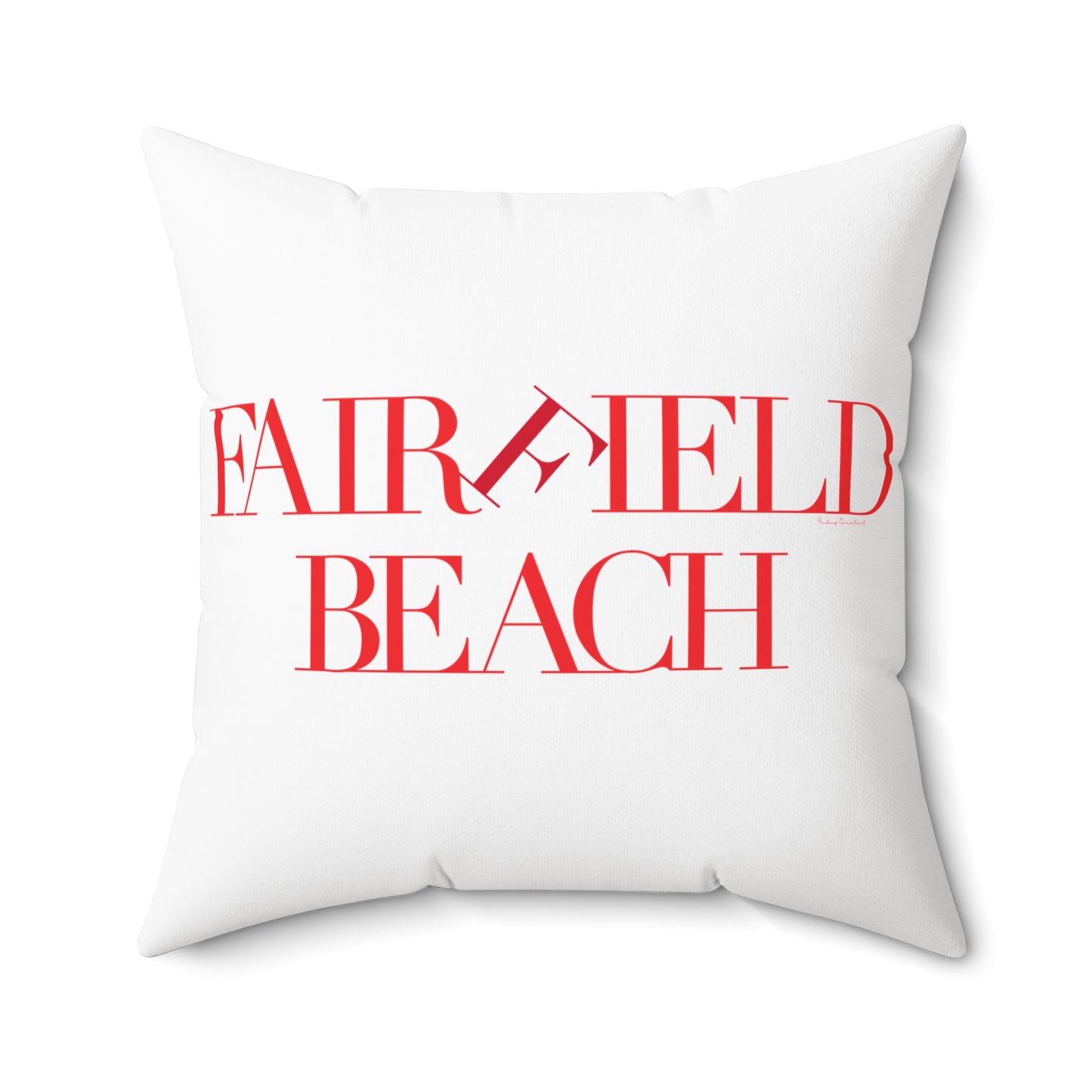 41 Tilt Fairfield Beach Spun Polyester Square Pillow