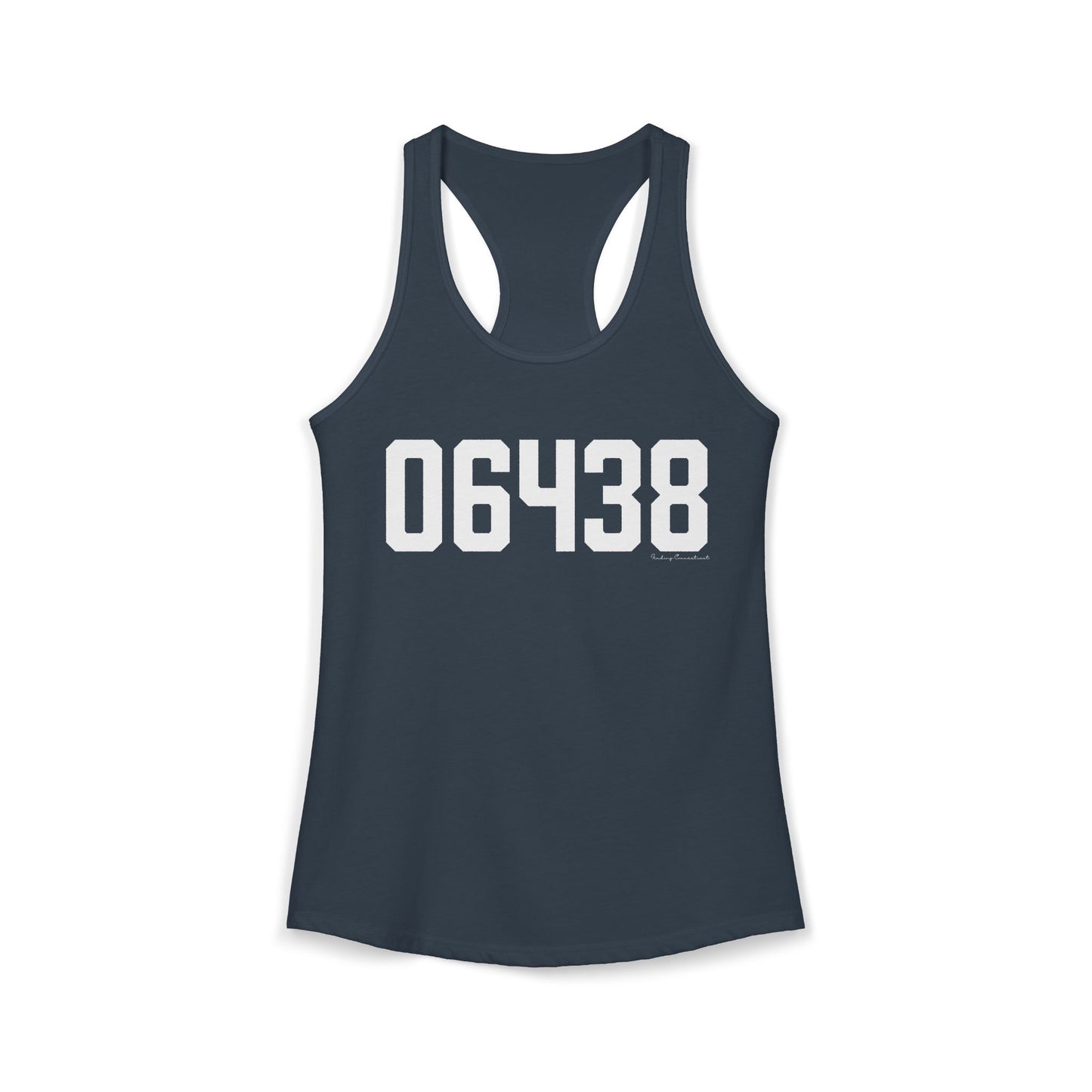 06438 Haddam CT Zip Code Women's Ideal Racerback Tank Top