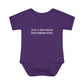 Just a kid from Southington Infant Baby Rib Bodysuit