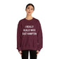 I Really Really Miss East Hampton (white) Unisex Heavy Blend™ Crewneck Sweatshirt