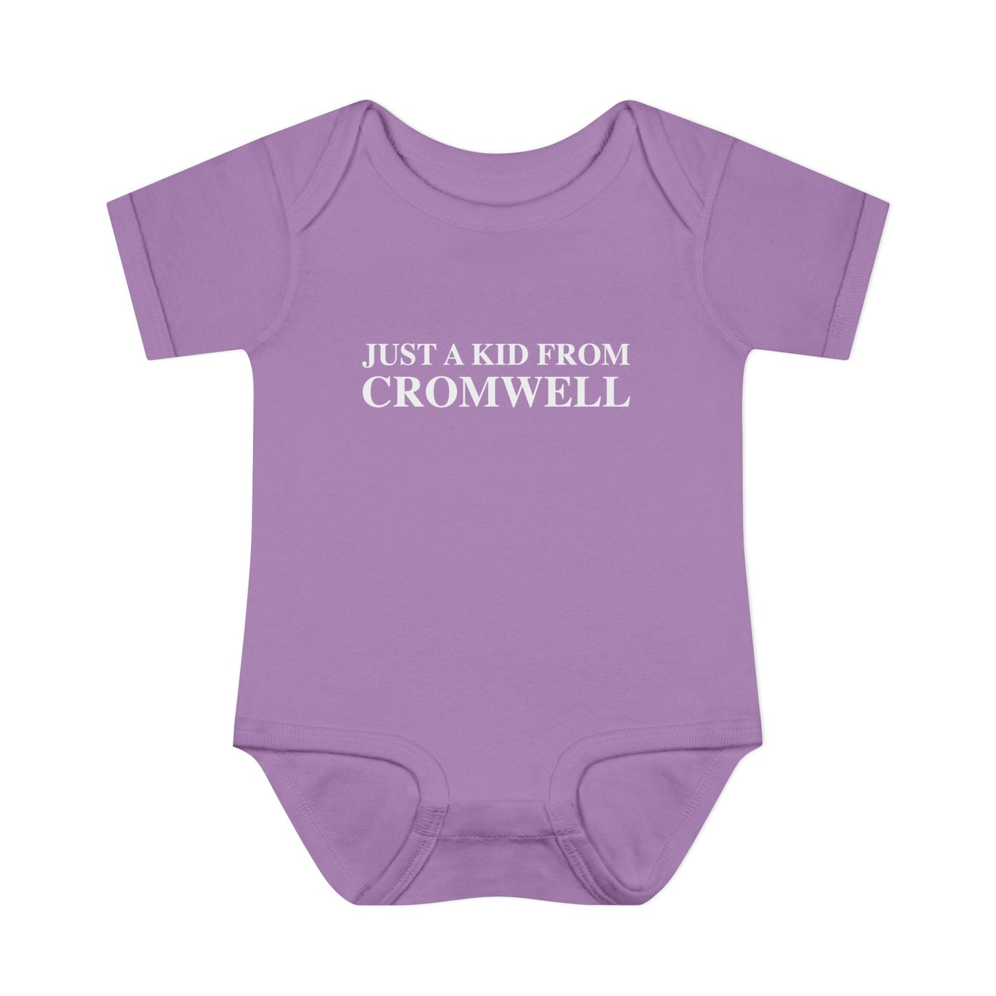 Just a kid from Deep River Infant Baby Rib Bodysuit