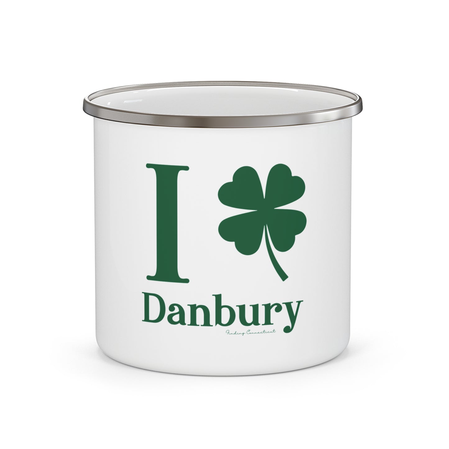 I Clover Danbury Enamel Camping Mug