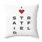 Stratfield Vision Spun Polyester Square Pillow