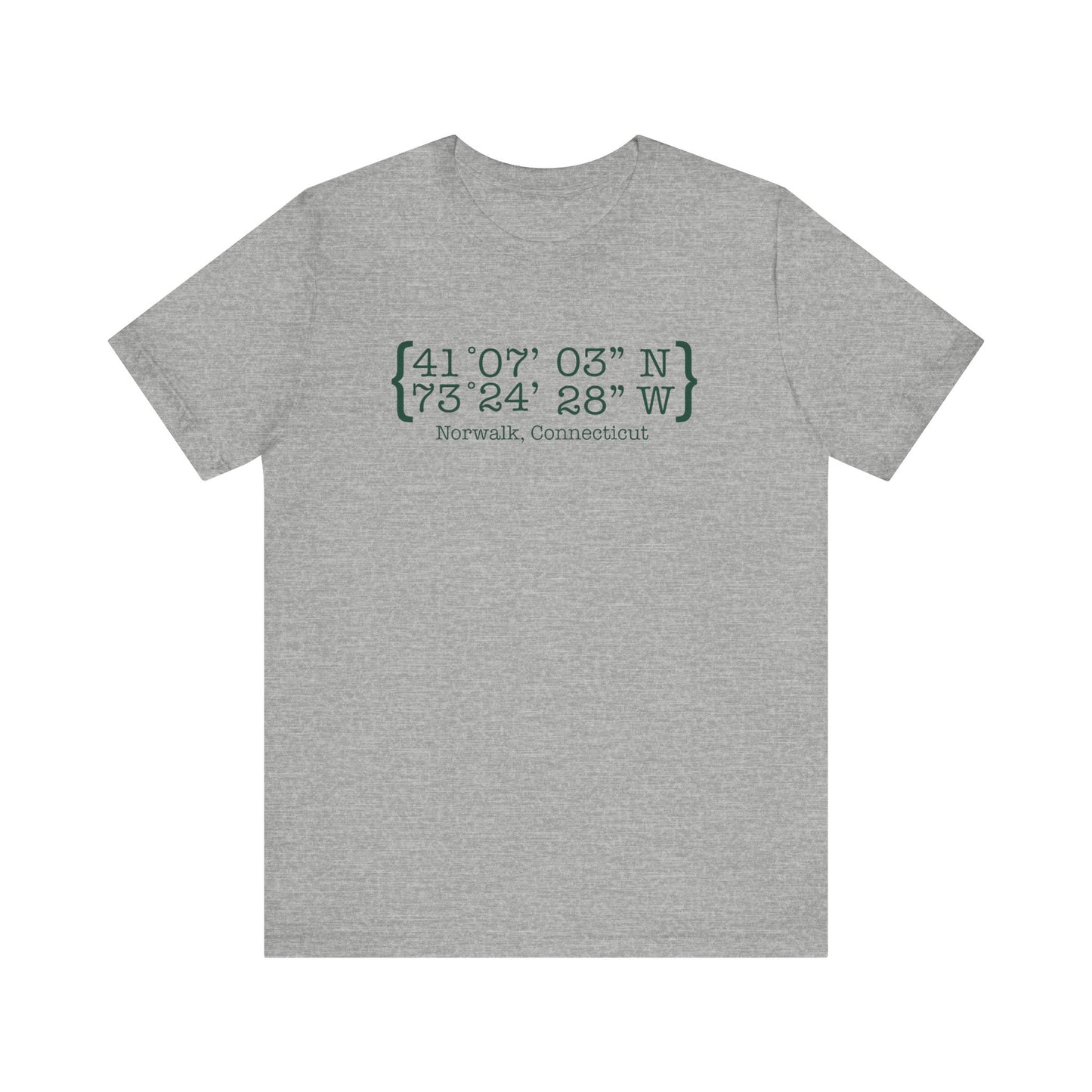 Norwalk Coordinates Unisex Jersey Short Sleeve T-Shirt