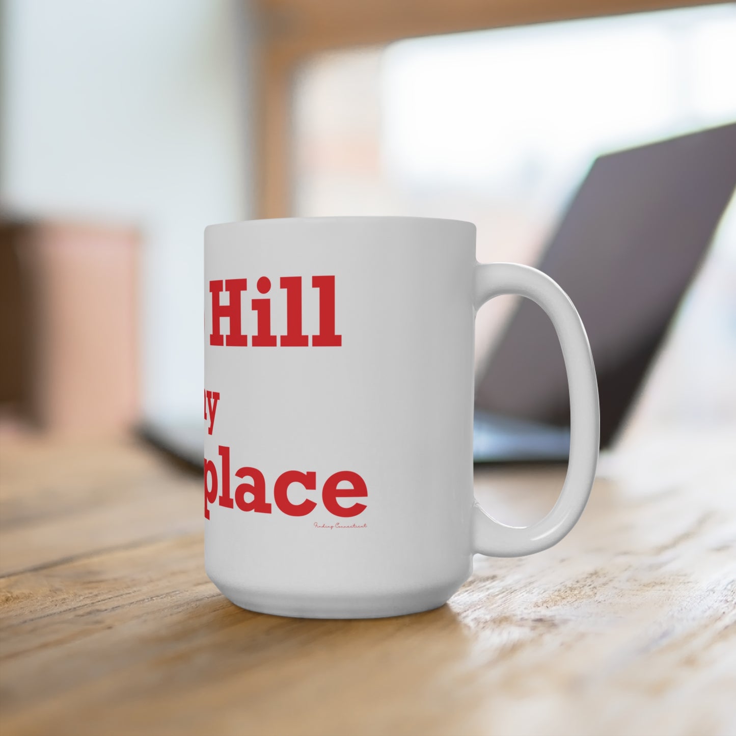 Sasco Hill is My Happy Place Mug 15oz