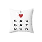 Saugatuck Vision Spun Polyester Square Pillow