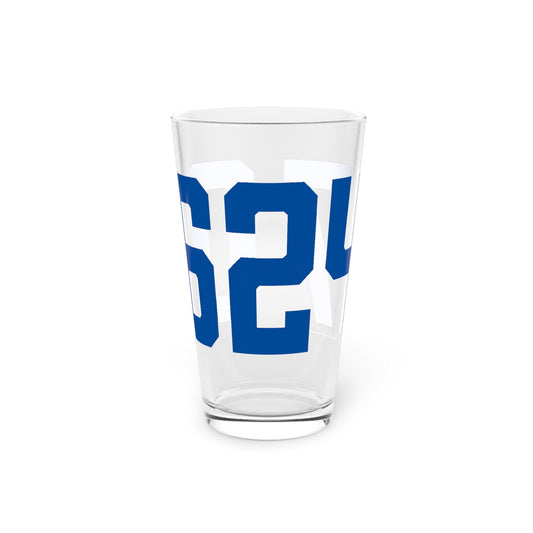06247 Hampton Connecticut Zip Code Pint Glass, 16oz