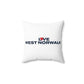 Love West Norwalk Spun Polyester Square Pillow