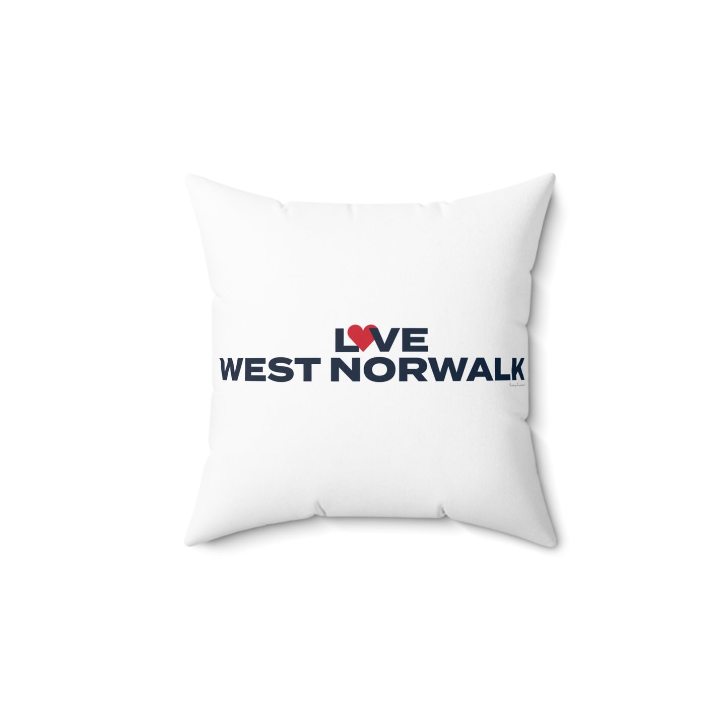 Love West Norwalk Spun Polyester Square Pillow