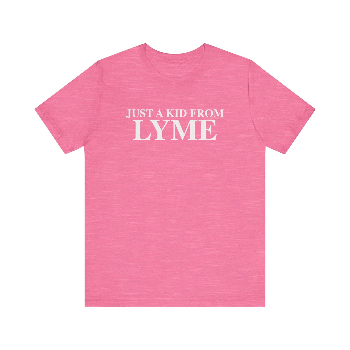 Just a kid from Lyme Unisex Jersey Short Sleeve T-Shirt