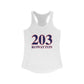 203 Rowayton Red, White & Blue Women's Ideal Racerback Tank Top
