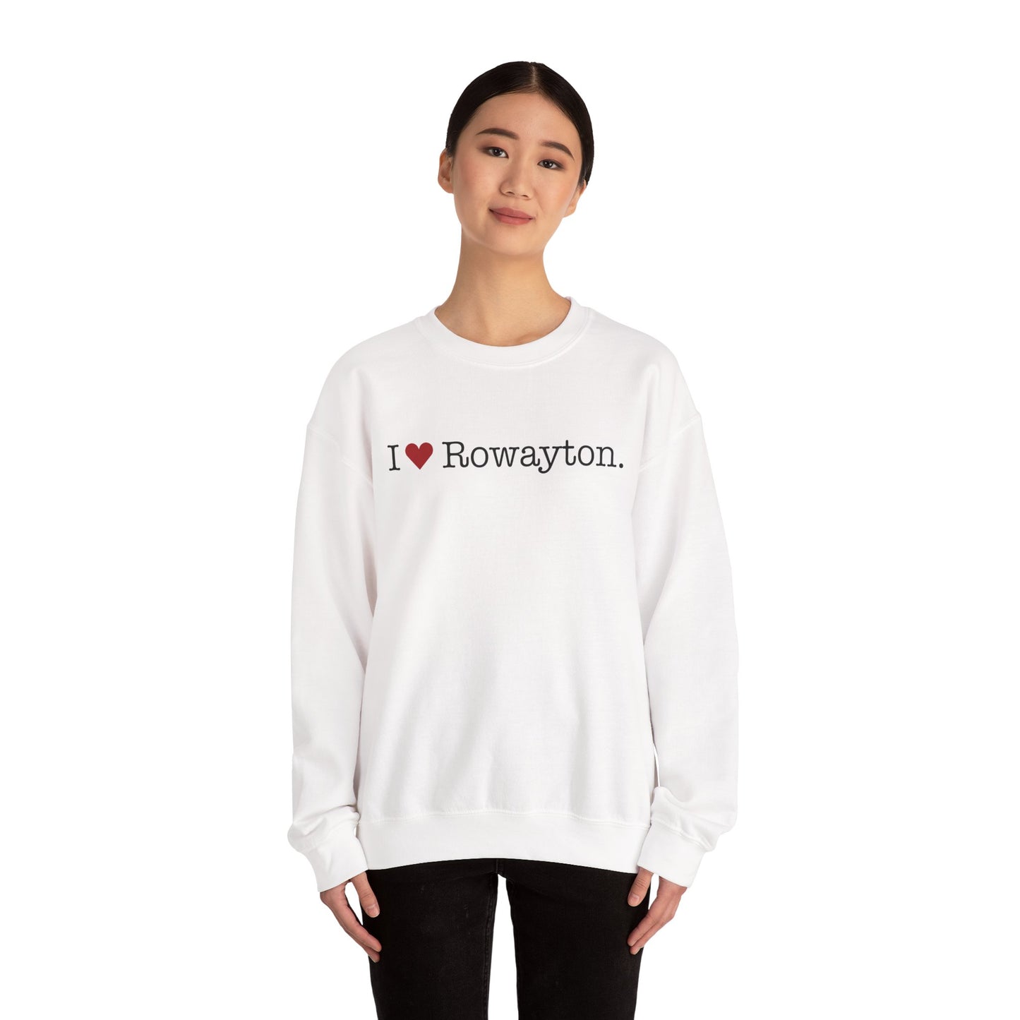 I Heart Rowayton. Unisex Heavy Blend™ Crewneck Sweatshirt