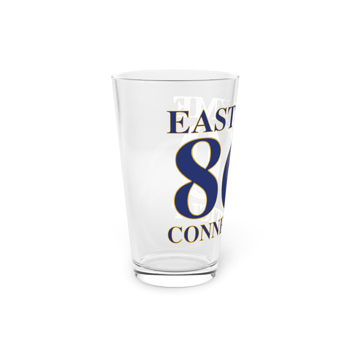East Lyme 860 Connecticut Pint Glass, 16oz