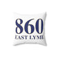 860 East Lyme Spun Polyester Square Pillow