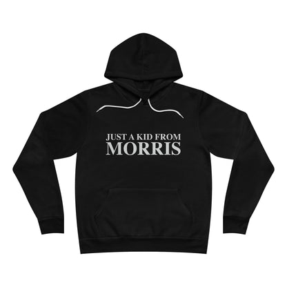 Just a kid from Morris Unisex Sponge Fleece Pullover Hoodie