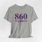 860 Warren Red White & Blue Unisex Jersey Short Sleeve T-Shirt