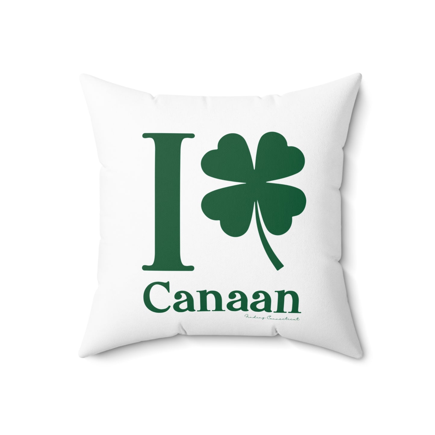 I Clover Canaan Spun Polyester Square Pillow