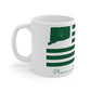 Plainville Connecticut St. Patrick’s Day Flag Mug 11oz