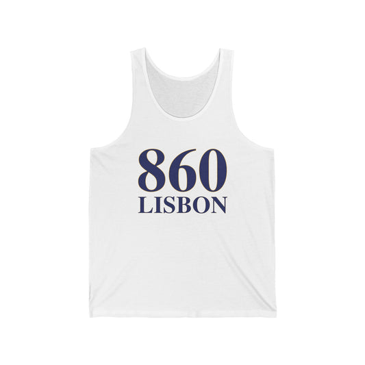 860 Lisbon Unisex Jersey Tank Top