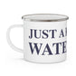 Just a kid from Waterbury Enamel Camping Mug