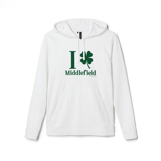 I Clover Middlefield adidas® Unisex Fleece Hoodie