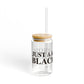 Just a kid from Black Rock Sipper Glass, 16oz