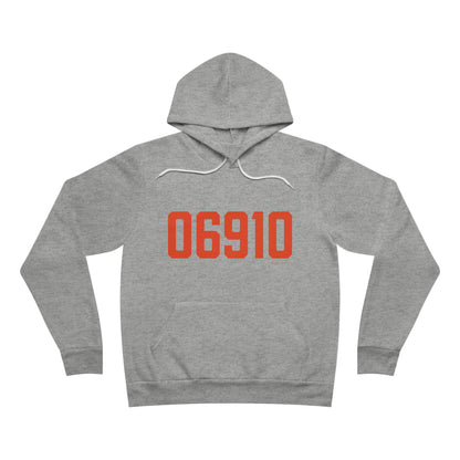 06910 Stamford Connecticut Zip Code Unisex Sponge Fleece Pullover Hoodie Sweatshirt