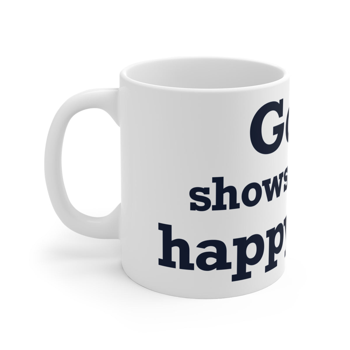 Goose Shows Are My Happy Place - Blue Mug 11oz