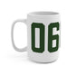 06076 Union Connecticut Zip Code Mug 15oz