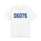 06076 Stafford Connecticut Zip Code Unisex Jersey Short Sleeve T-Shirt