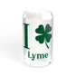 I Clover Lyme Sipper Glass, 16oz
