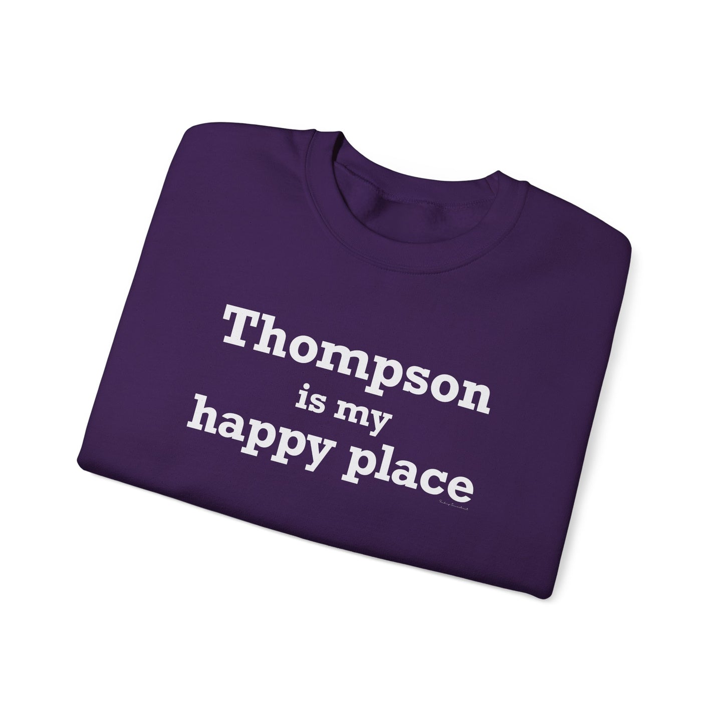 Thompson Is My Happy Place Unisex Heavy Blend™ Crewneck Sweatshirt