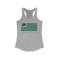 Greenwich Connecticut St Patrick’s Day Flag Women's Ideal Racerback Tank Top