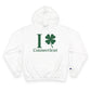 I Clover Connecticut (Green) Champion Hoodie