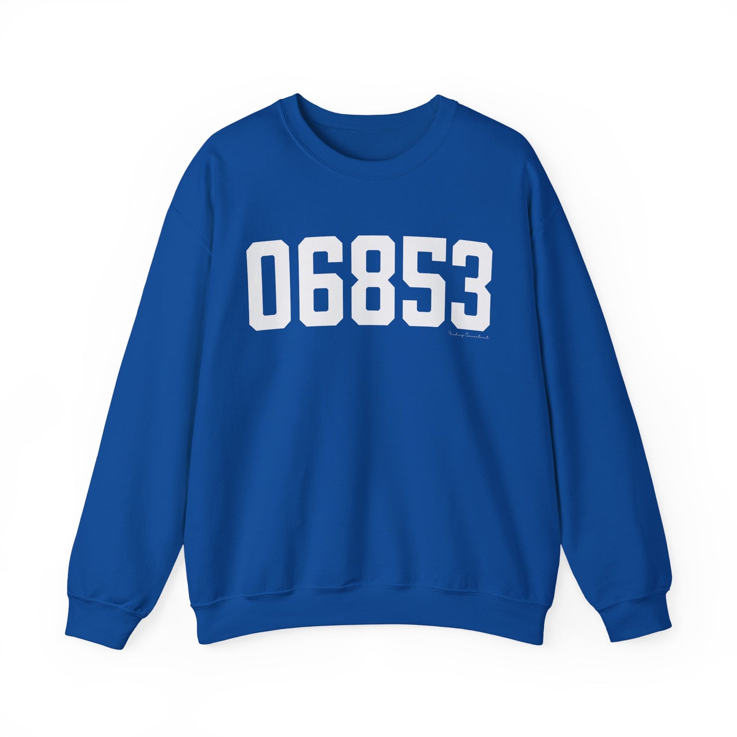 06853 Norwalk CT Zip Code Unisex Heavy Blend™ Crewneck Sweatshirt