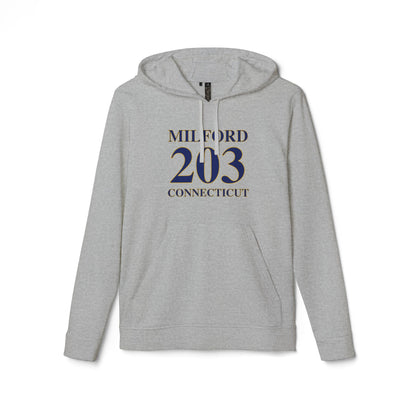 Milford 203 Connecticut adidas Unisex Fleece Hoodie