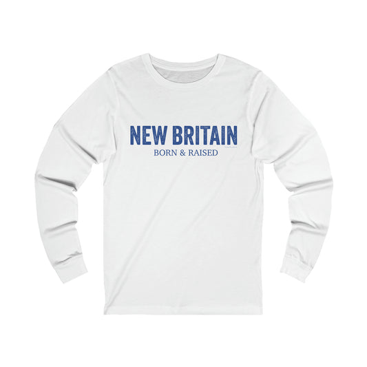 New Britain Born & Raised Unisex Jersey Long Sleeve Tee